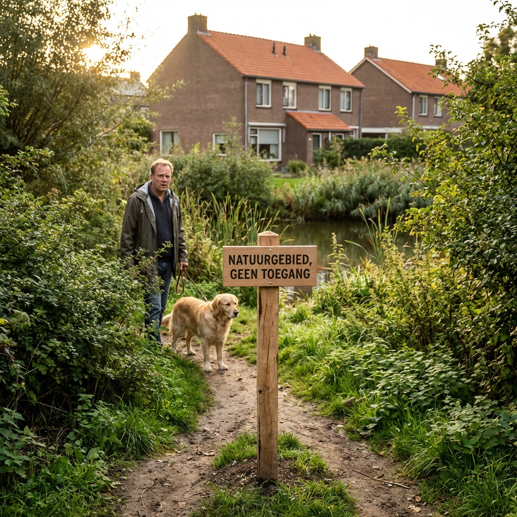 Vergissing van de gemeente: geliefd wandelpaadje Haagse Beemden is tóch geen natuurgebied