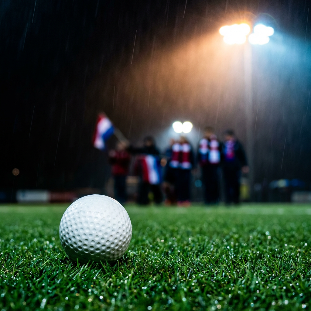 Laatste minuut fataal voor bekerdroom hockeyheren