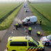 33-jarige motorrijder komt om het leven bij frontale botsing op N389