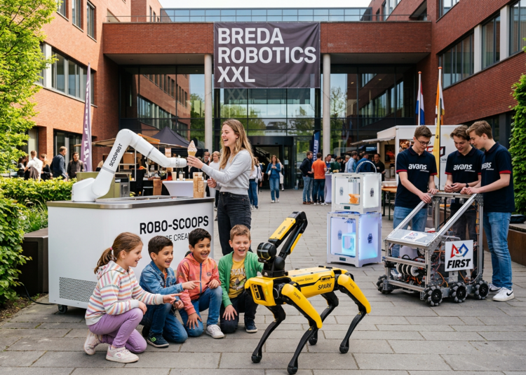 Robothonden en AI-workshops: technologie komt tot leven tijdens Breda Robotics XXL