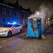 Twee mobiele toiletten in één nacht door brand verwoest, politie stelt onderzoek in