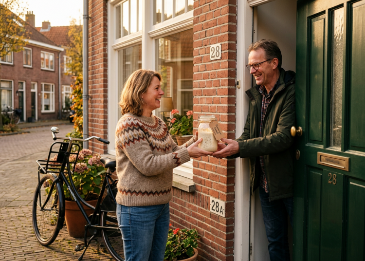 Aan de bak: gratis zuurdesemstarters af te halen bij lokale thuisbakkers Aan de bak: gratis zuurdesemstarters af te halen bij lokale thuisbakkers
