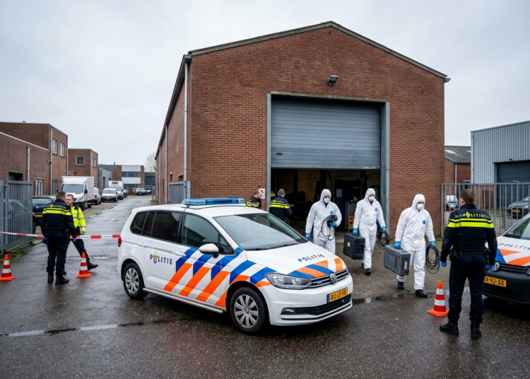 Politie rolt drugslab op aan Weidehek: drie verdachten aangehouden