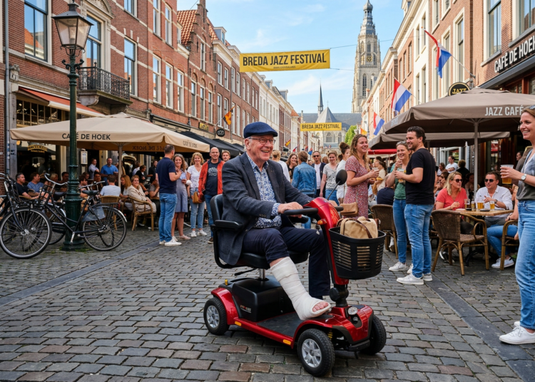 Jazzpianist trotseert gebroken enkel voor gouden jubileum op Breda Jazz Festival