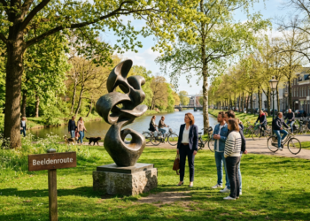 Nieuwe Beeldenroute geeft vergeten kunst nieuw leven in het Boeimeerpark